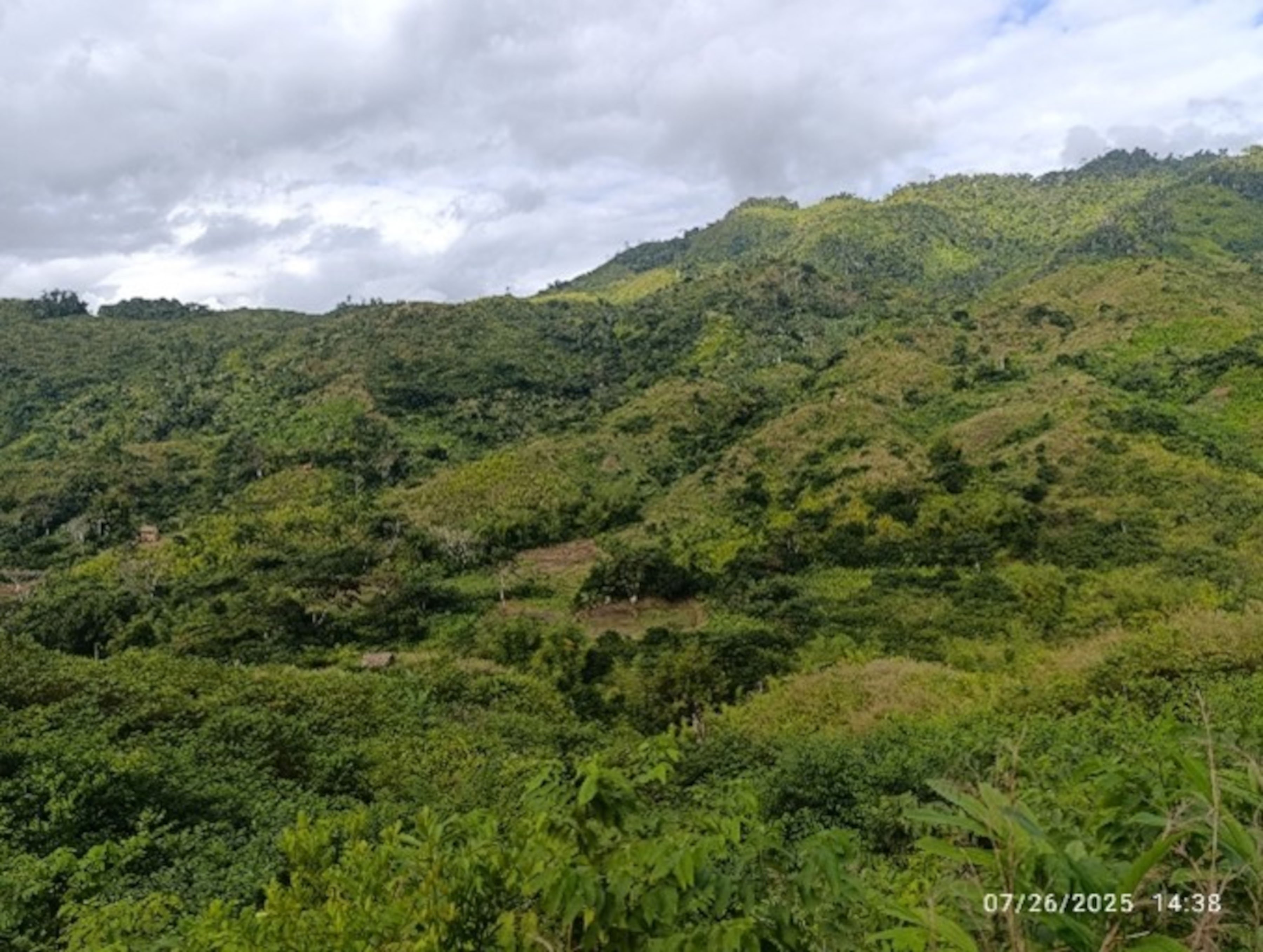 Landscape near Bezamba village 